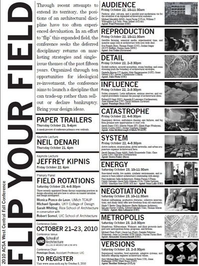 101023 The ACSA Flip Your Field advert